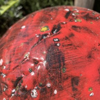 Boule céramique originale pour jardin décoratif Claymee