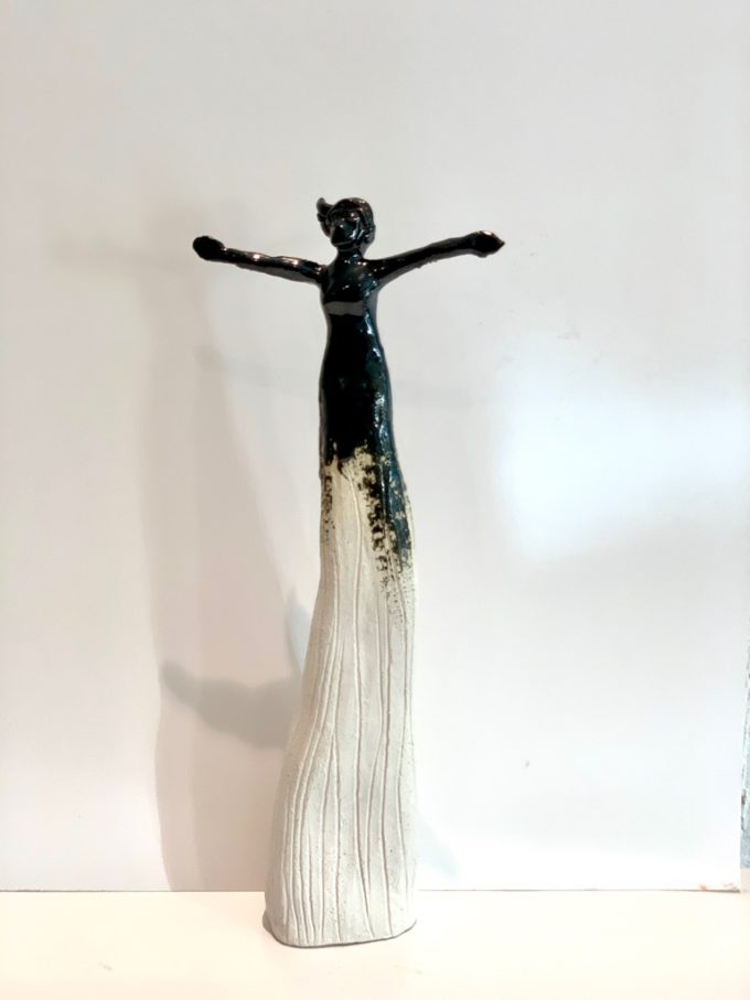 sculpture pièce unique céramique lyon