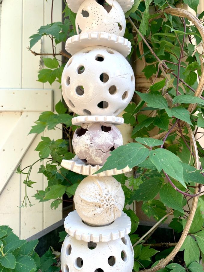 céramiques pièces uniques en totem