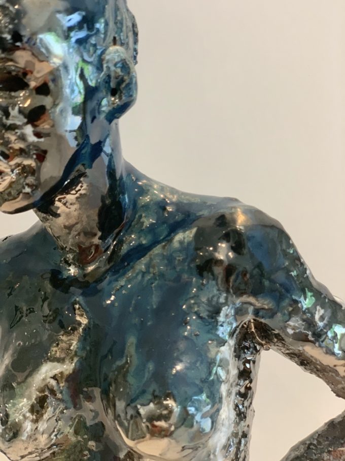 sculpture céramique femme claymee