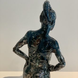sculpture femme pièce unique céramique claymee