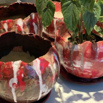 poterie jardin pièce unique