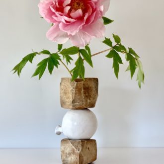 vase céramique original sculpture claymee lyon