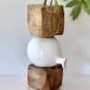 sculpture décorative intérieur design vase pièce unique claymee