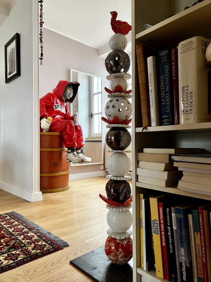 totem céramique claire michelini claymee lyon