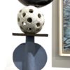 totem céramique pièce unique décoration intérieure pièce unique claymee