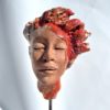 visage modelage sculpture claire michelini pièce unique