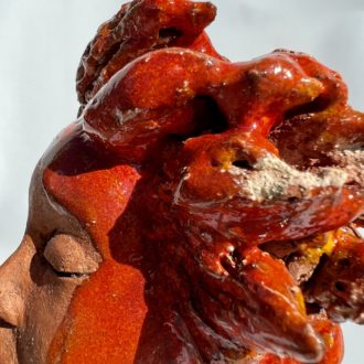 sculpture céramique claire michelini pièce unique