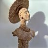 portrait princesse terre cuite claymee lyon claire michelini