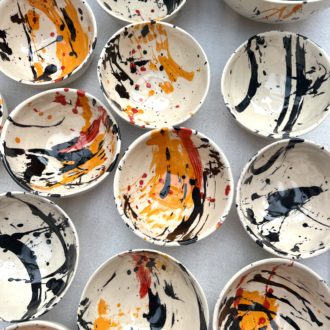 bol céramique fait main création unique claymee claire michelini