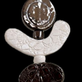 mini totem claymee céramique fait main pièce unique