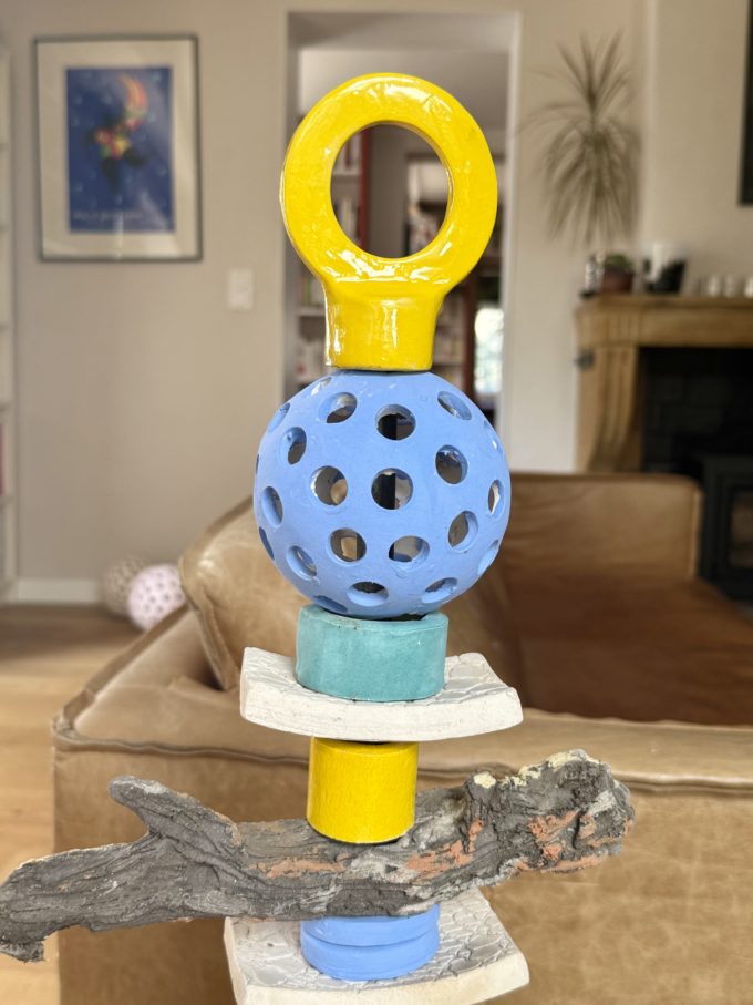 IMG_5095 totem céramique décoration d'intérieur ou extérieur ait main claymee claire michelini création personnalisable