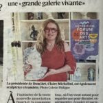 Le forum des Arts de Dommartin 69380 ça c'est fait. Exposition art et artisanat Claire Michelini présidente association Dom'Art