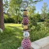 Claymee totem de jadin ou décoration intérieure personnalisable pièce unique claire michelini